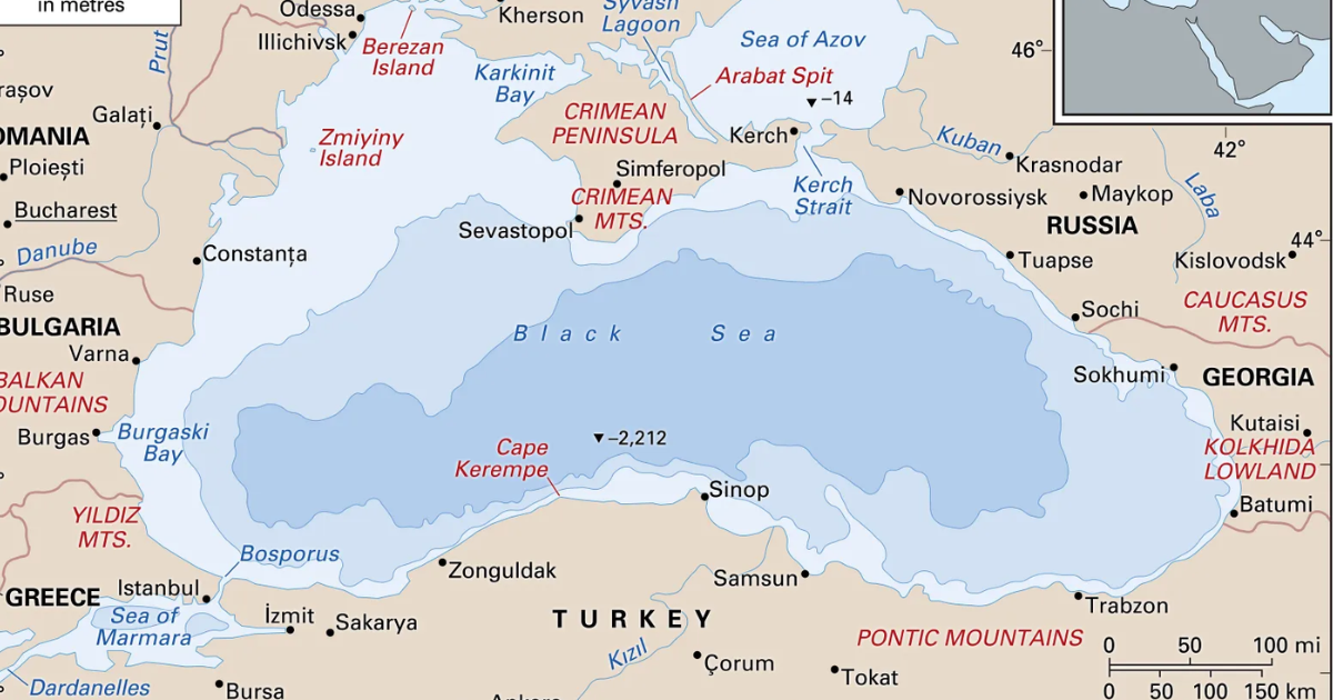 Black Sea: Strategic Inland Sea Linking Europe, Asia and Global Maritime Trade