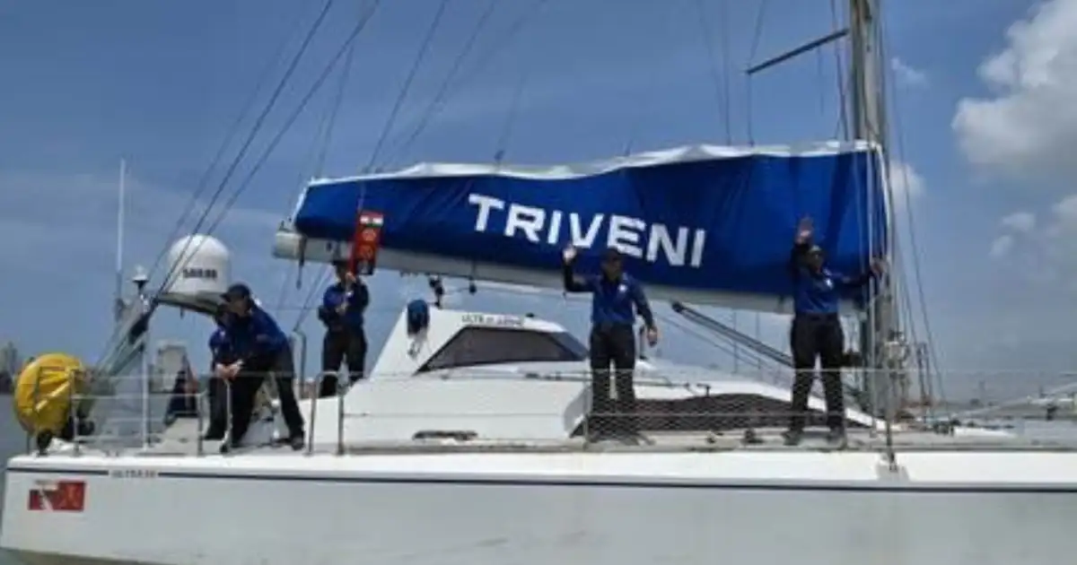 Samudra Pradakshina: India Completes First Tri-Service All-Women Circumnavigation Sailing Expedition